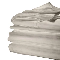Ens. draps Springmaid de 600 fils à rayures Tailles : Grand et très grand