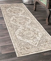 ECARPET Priya 8'0" x 10'0" Traditionnel Tapis pour salon, chambre, salle à manger, entrée, couloir et plus encore.