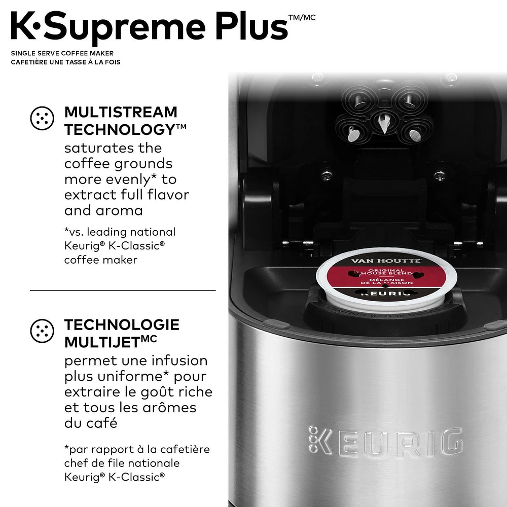 Keurig K-Supreme Plus Single Serve K-Cup Pod Coffee Maker, Multistream