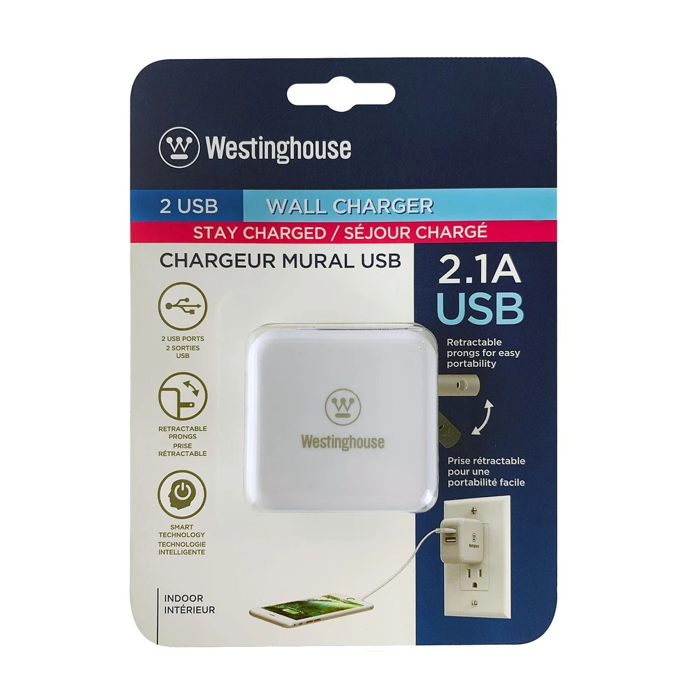 Double prise USB Westinghouse