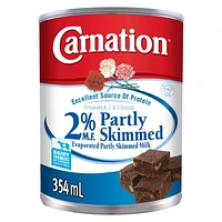 Carnation 2% Evaporated Partly Skimmed Milk 354mL, 354 mL