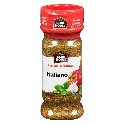 Club House, Herbes et épices naturelles de qualité, Mélange Signature, Italiano, 123g 123 g