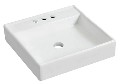 Imaginations américaines 17,5 po. W Vessel Blanc