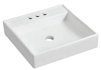 Imaginations américaines 17,5 po. W Vessel Blanc