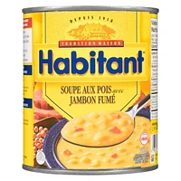 Soupe aux pois avec jambon fumé d'Habitant 796 ml
