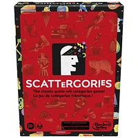 Jeu Scattergories classique, jeu de groupe pour ados et adultes, à partir de 13 ans, jeu de société pour 2 joueurs et plus À partir de 13 ans