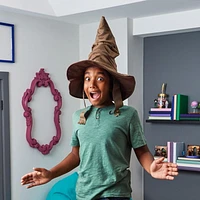 Wizarding World, Sorting Hat parlant avec 15 répliques pour jeux de rôles Harry Potter, jouets pour enfants à partir de 5 ans