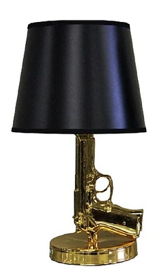 SMALL GUN TABLE LAMP
