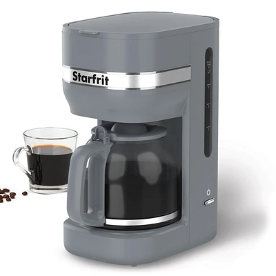 Starfrit Cafetière de 10 tasses - gris