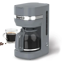 Starfrit Cafetière de 10 tasses - gris