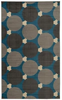 Capri Jasper Blue & Grey 6' 5" x 9' 3" Area Rug