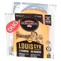 Fromagerie Bergeron Louis Cyr Duo 36 % M.F. Ripened Firm Cheese, 170 g