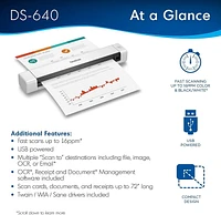 Brother DS-640 Compact Mobile Scanner