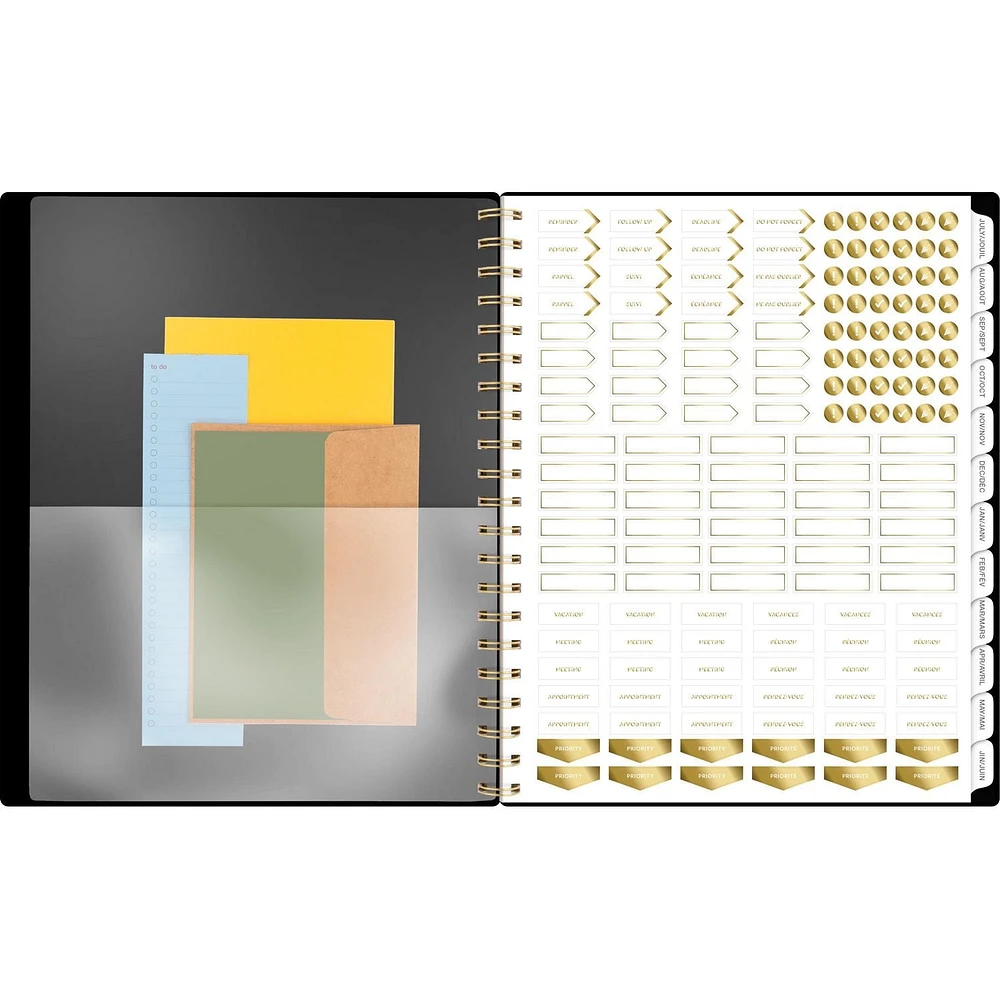 Agenda Grand CAMB WrkStyl Clsc Noir,26 Agenda