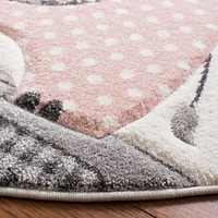 Safavieh Carousel Kids Gordan Elephant and Tweets Area Rug