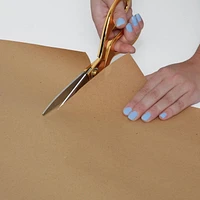 Holiday Time 30" x 70 sq ft Kraft Paper Gift Wrap, Red Kraft