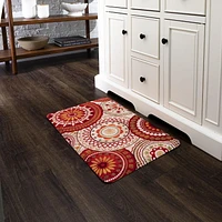 Mohawk Home - Tapis de cuisine multicolore de 45,7 cm × 76,2 cm (1 pi 6 po × 2 pi 6 po) Spice Suzani