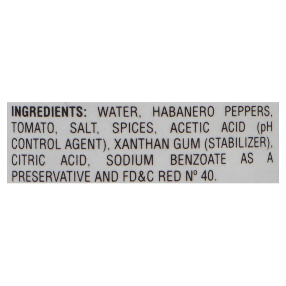 El Yucateco Red Habanero Hot Sauce, 120 mL