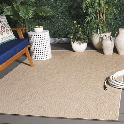 SAFAVIEH Beach House Jacinth Solid Indoor/Outdoor Area Rug