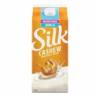 Silk Creamy Cashew Milk Alternative, Unsweetened, Vanilla Flavour, 1.89 L