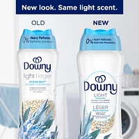 Downy Light Laundry Scent Booster Beads, Ocean Mist Scent, In-wash fabric beads designed to be gentle with a light boost of scent, No Heavy Perfumes, 680G