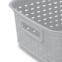 Sterilite short Weave Basket, Ea