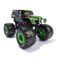 Monster Jam, Monster truck Grave Digger officiel, véhicule en métal moulé à collectionner, échelle 1:24, jouets pour garçons et filles à partir de 3 ans