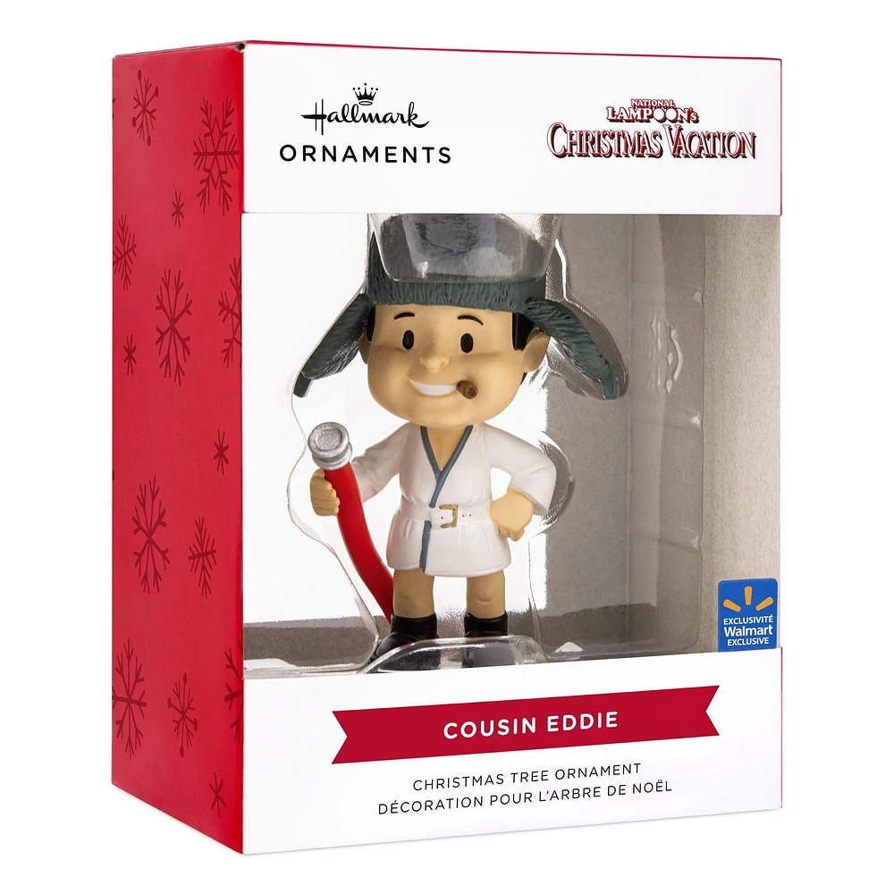 Décoration Hallmark de Noël (Cousin Eddie, Le sapin a des boules)