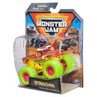 Monster Jam, Monster truck El Toro Loco officiel, véhicule en métal moulé, échelle 1:64, Jouets pour garçons à partir de 3 ans