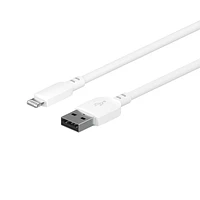 onn. 6 ft./1.8 m Lightning to USB-A Charge & Sync Cable, Made for Apple, Transfer while Charging