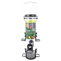 Perky-Pet Black 2-in-1 XL Tube Feeder