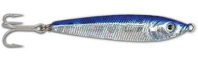 Danielson DAN-JF4-BLS-X Jigfish 4oz blue/ver, 3/0 Treble Hook, Blue/Silver, Jigfish 4oz blue/ver, Blue/Sil