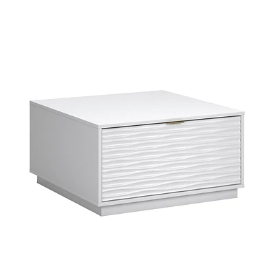 Sauder La Collection Morgan Main Table basse, Finition White, 434923