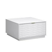 Sauder La Collection Morgan Main Table basse, Finition White, 434923