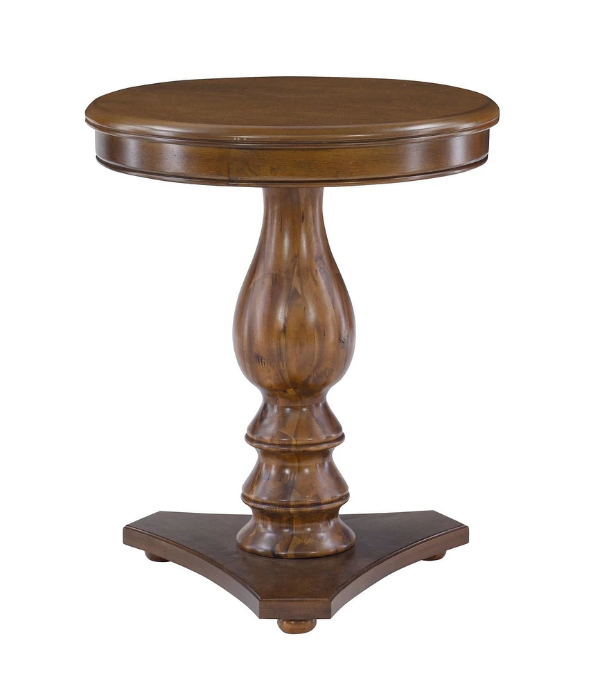 Table d'appoint Burnette, Noisette