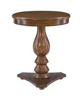 Table d'appoint Burnette, Noisette