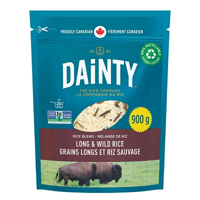 Dainty Long grain & Wild rice blend, Dainty Long & Wild rice blend