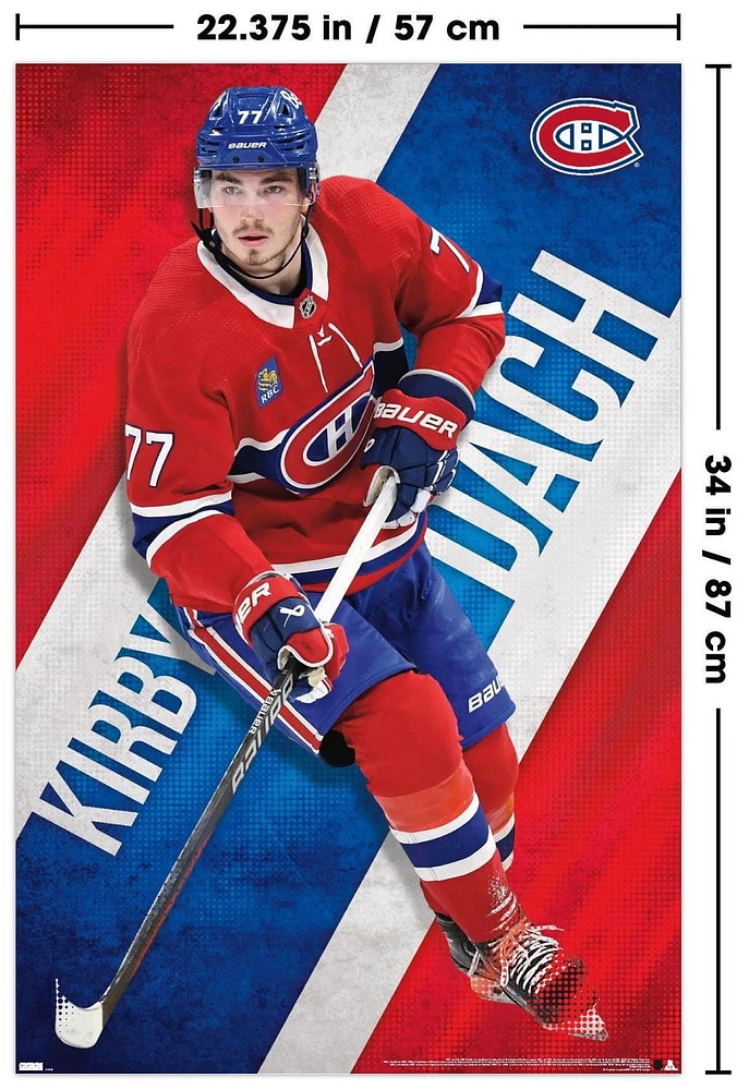 Canadiens de Montréal de la LNH - Kirby Dach 23