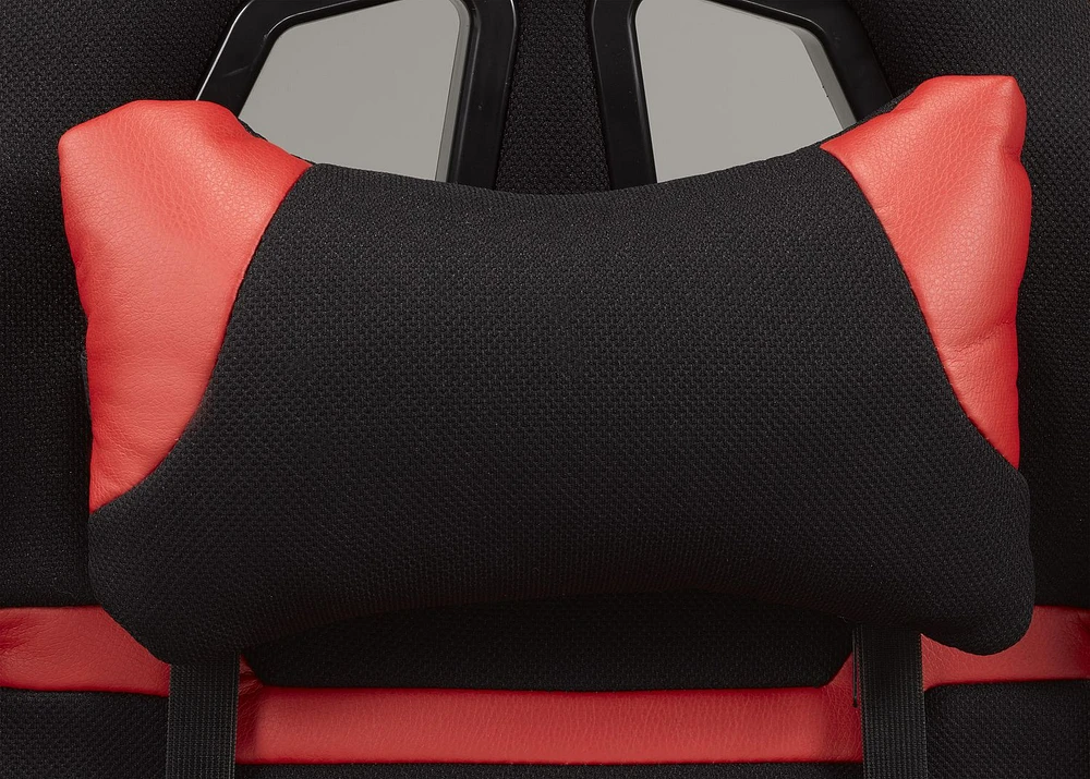 Fauteuil de jeu Axel, Noir/Rouge