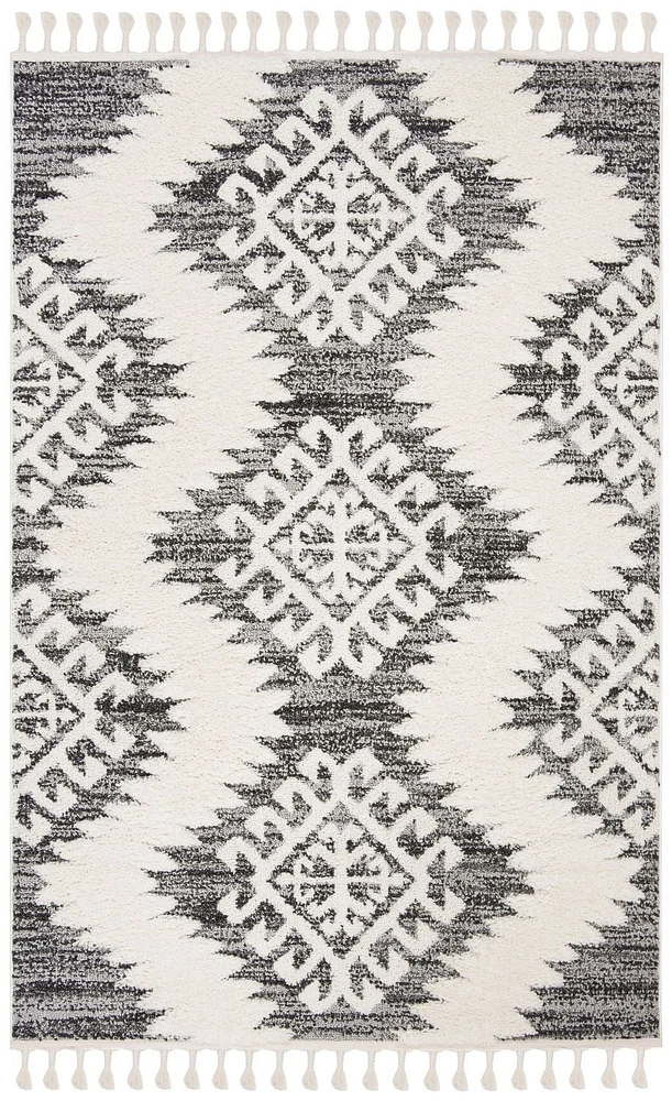 Safavieh Moroccan Tassel Desmond Tapis Géométrique Shag