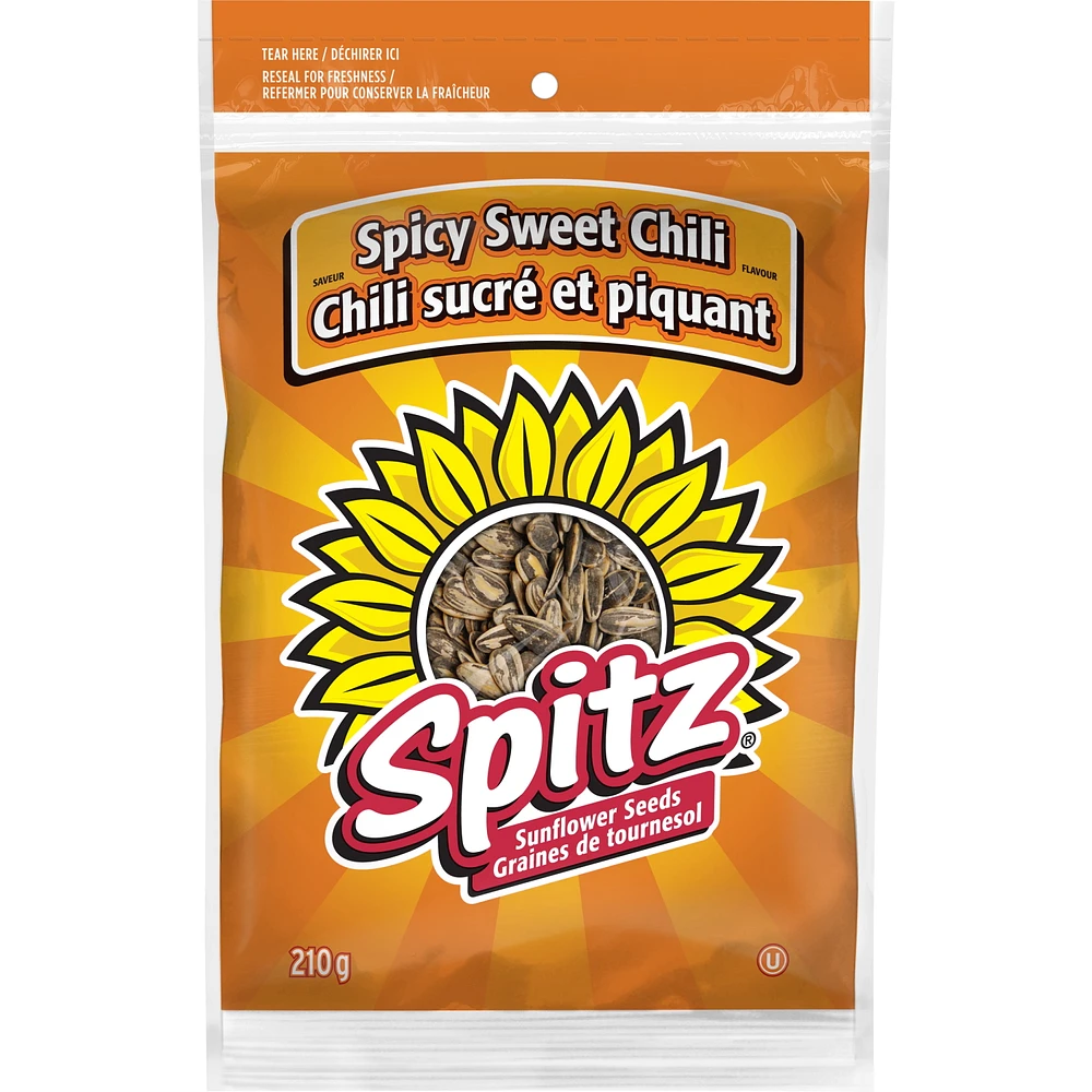 Spitz Spicy Sweet Chili Sunflower Seeds, 210g