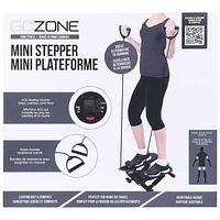Mini escalier d’entraînement GoZone – Noir Avec tubes de résistance