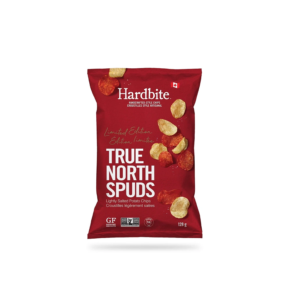 Hardbite True North Spuds Kettle Cooked Potato Chips, Hardbite True North Spuds