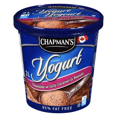 Chapman's Frozen Yogurt Chocolate with Salty Caramel & Peanuts