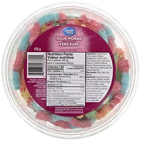 Great Value Sour Worms, 450 g