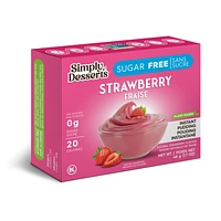 Simply Desserts - Pudding à la fraise, 48g