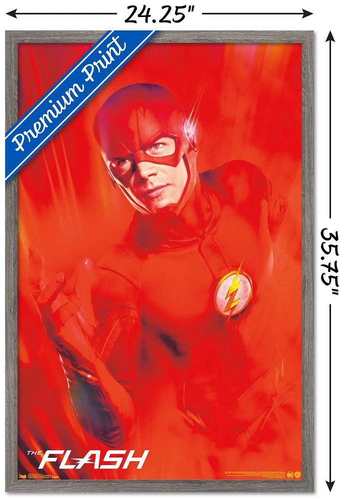 DC Comics TV - The Flash - Key Art Wall Poster, 22.375" x 34"