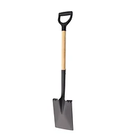 Bêche de jardin à poignée en D en bois dur Expert Gardener, GIS5061916