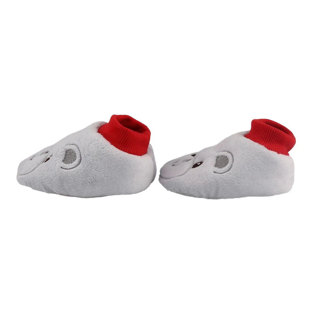 Temps de vacances Christmas Grey Bear Baby Boties