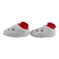 Temps de vacances Christmas Grey Bear Baby Boties